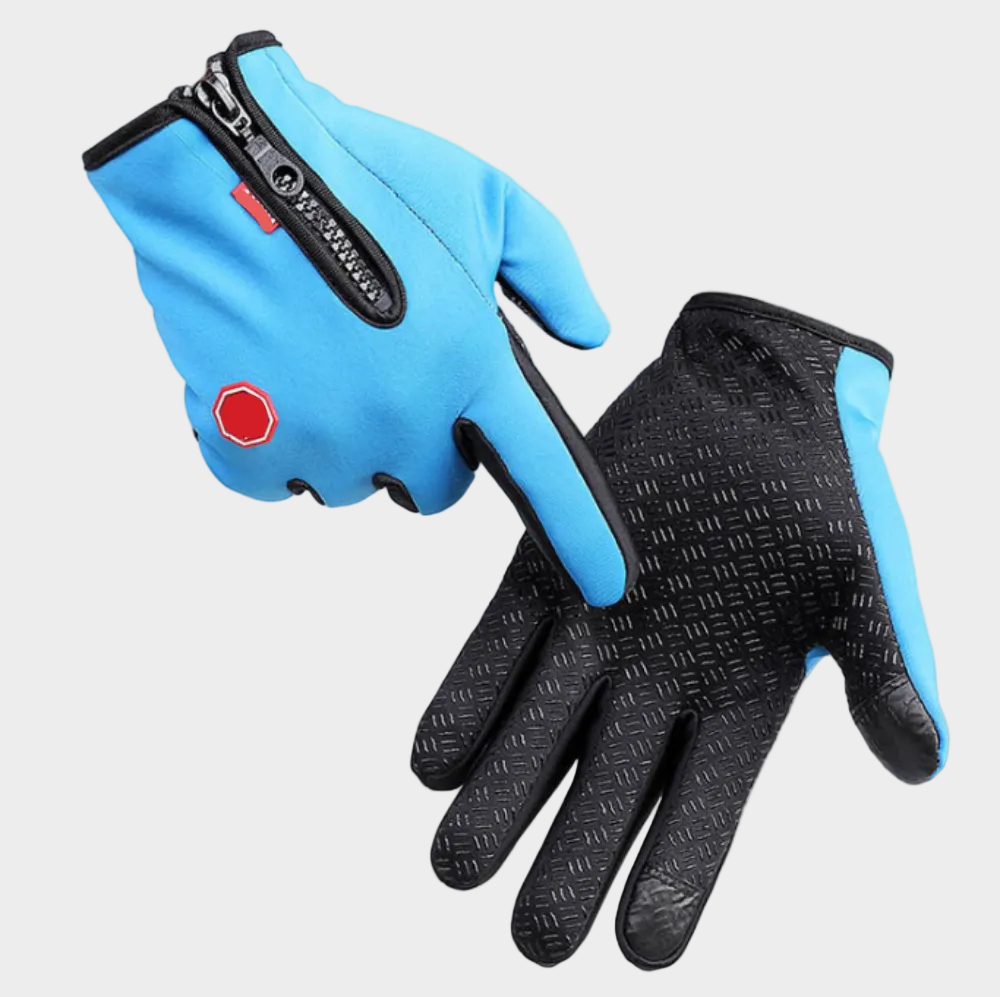 Luvas de Inverno Impermeáveis Antiderrapantes com Tela Sensível ao Toque
