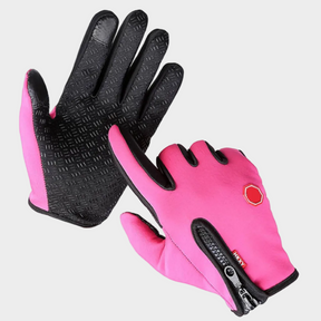 Luvas de Inverno Impermeáveis Antiderrapantes com Tela Sensível ao Toque