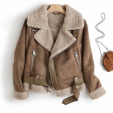 Edge leather jacket