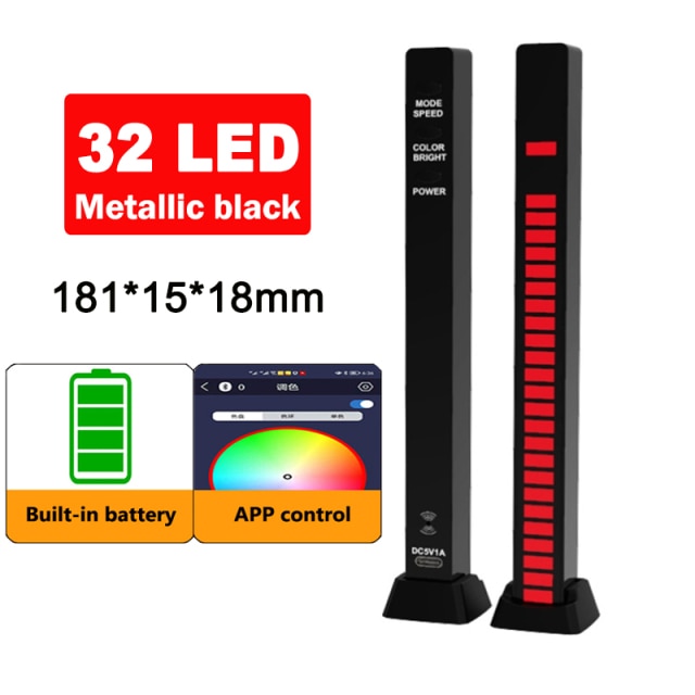 Barra de Luz LED com Ritmo