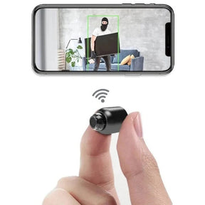 Mini Câmera de Segurança WiFi Visão Noturna HD Sem Fio para Monitoramento de Crianças e Pets