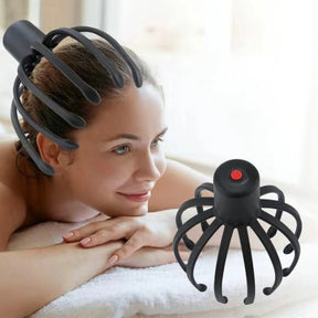 Electric Octopus Head Massager - Relaxing Scalp & Stress Relief Device