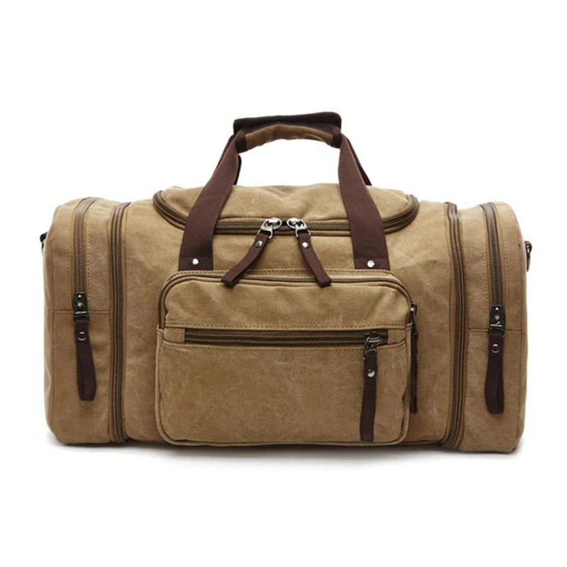 Large Capacity Canvas Travel Bag