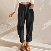 Casual Corduroy Pants For Women