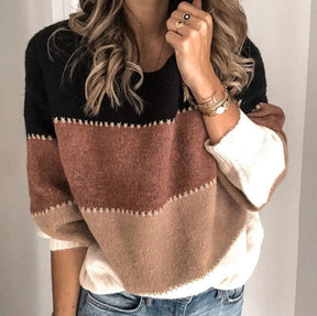 Striped Cashmere Sweater In Colors