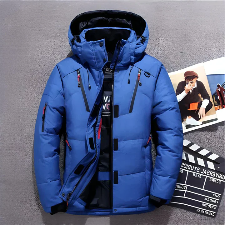 Luxurious down jacket