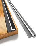 Barras de Iluminação LED de 45 Graus para Armário, Fitas Invisíveis e Ultrafinas
