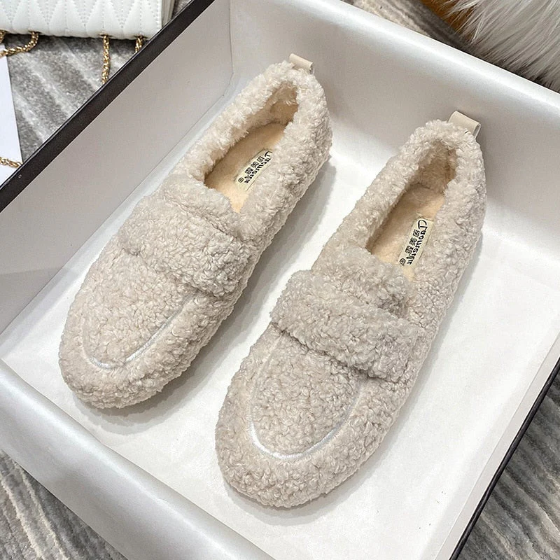 Plush Slipper Shoes