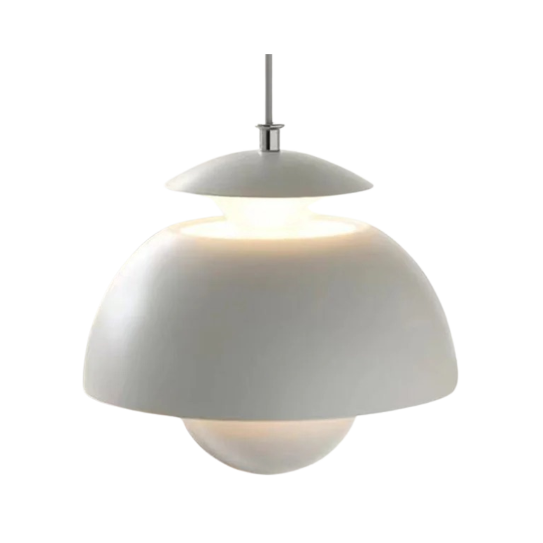 Luminária Pendente Flora | Lâmpada de Teto LED Nórdica