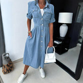 Vestido jeans moderno