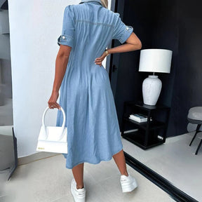 Vestido jeans moderno