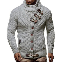 Knitted Sweater With Toggle Closure