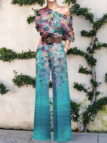Elegant and modern women's overall, ideal for spring