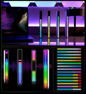 Barra de Luz LED com Ritmo