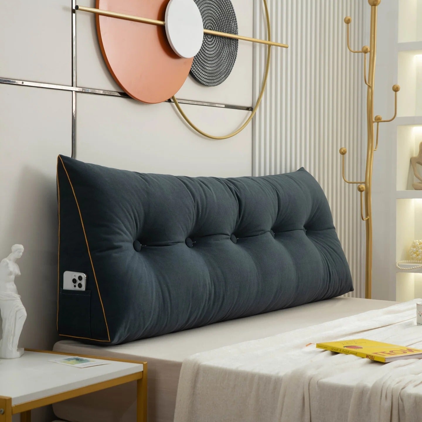 Luxury Chic Wedge Pillow