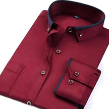Stylish men's long-sleeved shirts: your fashion statement 2024