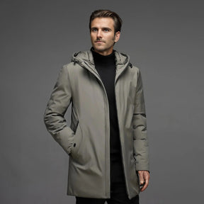Men's Winter Parka Waterproof Lined