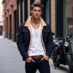 Vintage Bomber Jacket for Men