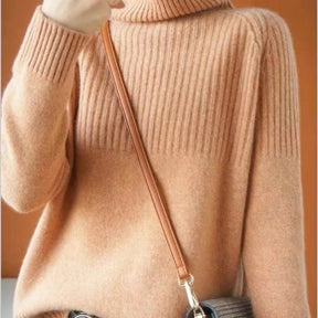 Women's Cashmere Sweater Turtleneck