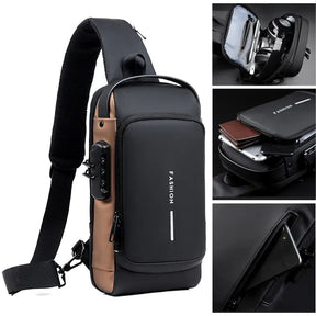Mochila Transversal Antifurto