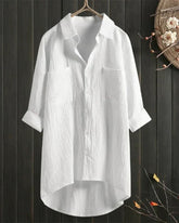 Blusa Feminina de Linho Branca