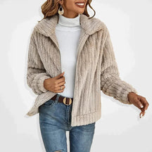 Women's Long Elegance Fleece Cardigan
