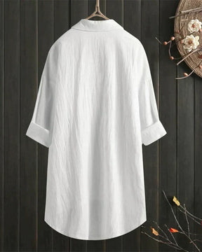 Blusa Feminina de Linho Branca
