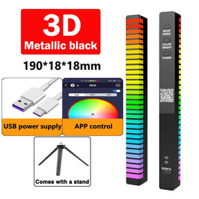 Barra de Luz LED com Ritmo
