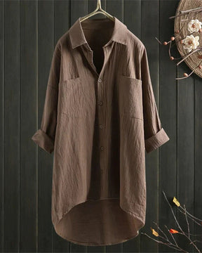 Blusa Feminina de Linho Branca