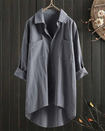 Blusa Feminina de Linho Branca
