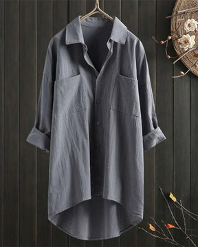 Blusa Feminina de Linho Branca