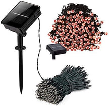 17-Meter String of 100 Led Solar-Powered Fairy Lights