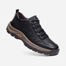 Tênis Masculino Casual com Costura Manual, Suporte de Arco e Solado Antiderrapante Respirável