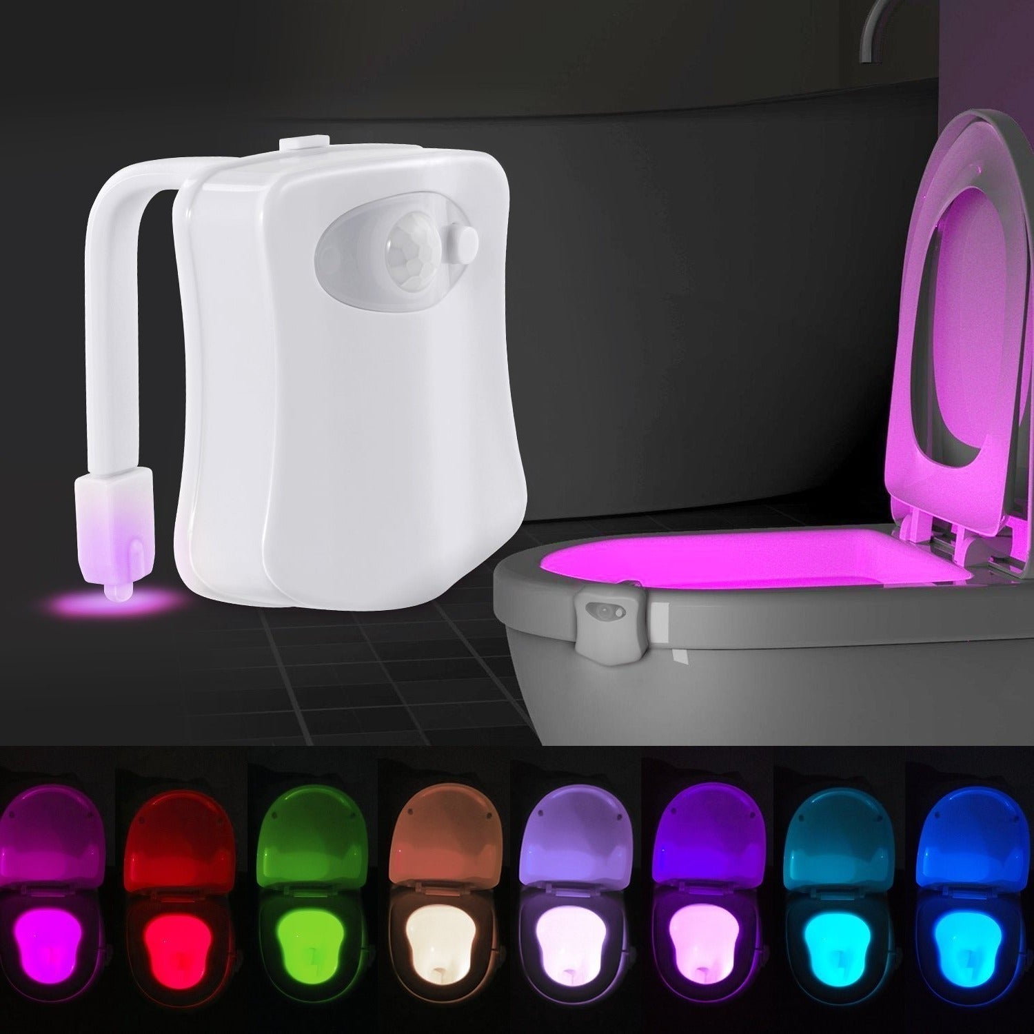 Luz noturna de LED para vaso sanitário