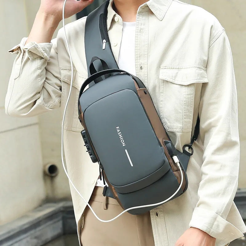 Mochila Transversal Antifurto