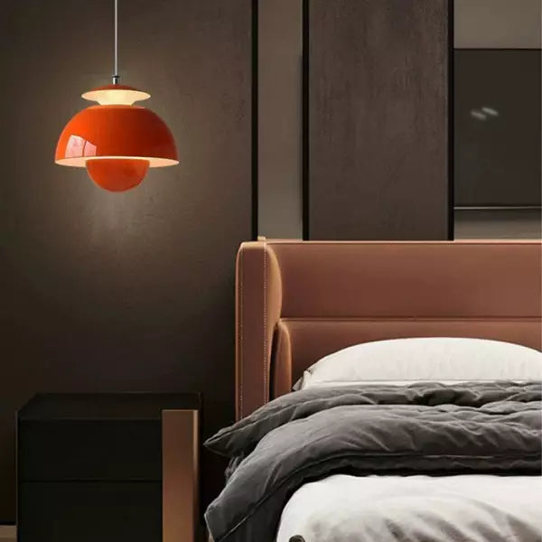 Luminária Pendente Flora | Lâmpada de Teto LED Nórdica