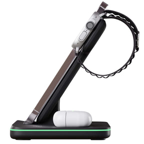 Base carregadora 3 em 1 para Apple