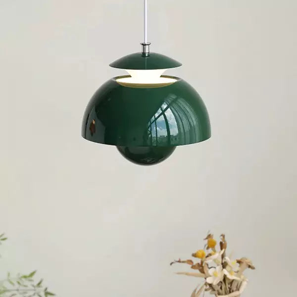 Luminária Pendente Flora | Lâmpada de Teto LED Nórdica
