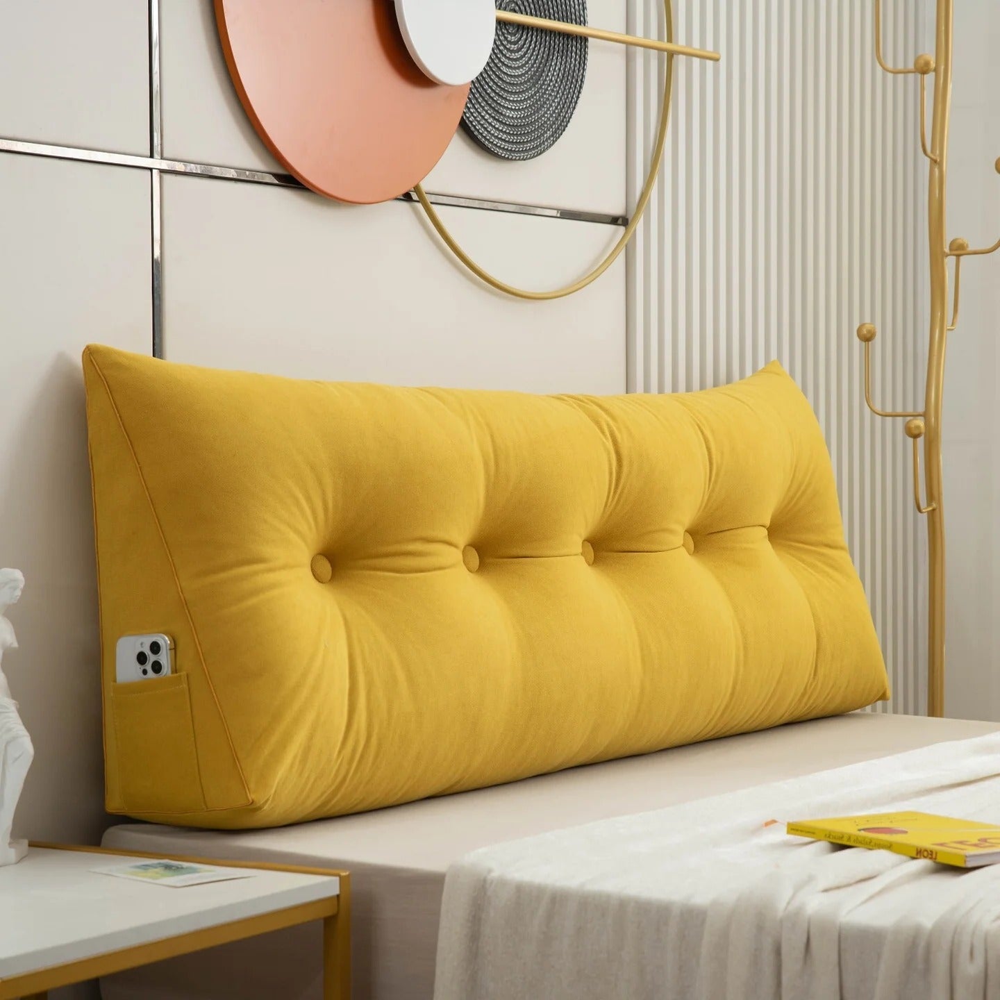 Luxury Chic Wedge Pillow