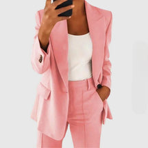 Sophisticated Style Chic Blazer Set