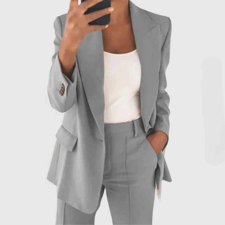 Sophisticated Style Chic Blazer Set