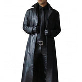 Premium Men's Leather Coat