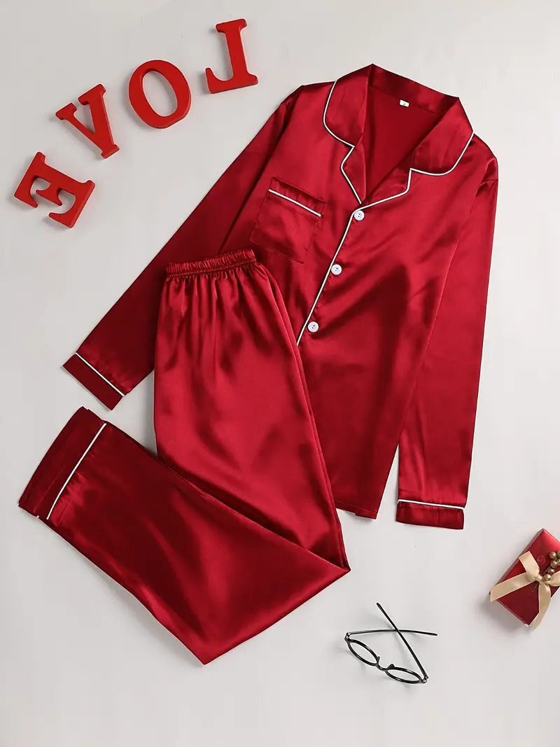 Conjunto de Pijama Feminino de Alta Qualidade