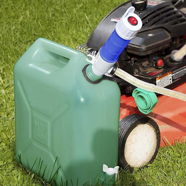 Bomba de Transferência de Líquido Elétrica e Sifão - Bomba Manual Elétrica, Bomba de Sifão a Bateria para Gasolina, Combustível, Diesel, Água