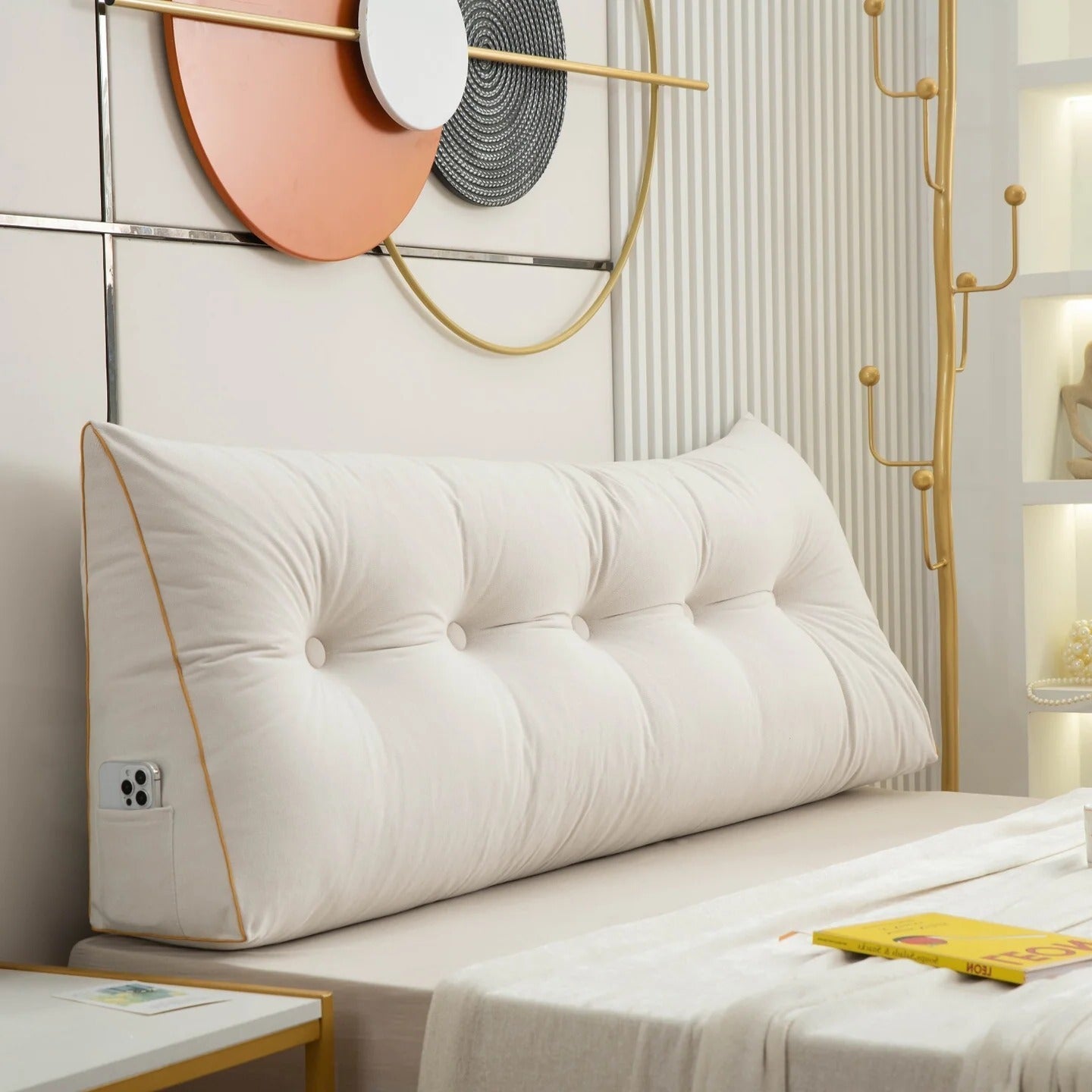 Luxury Chic Wedge Pillow