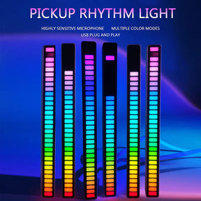 Barra de Luz LED com Ritmo