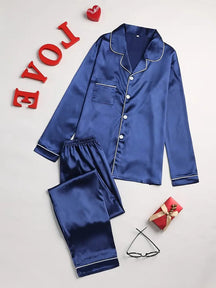 Conjunto de Pijama Feminino de Alta Qualidade
