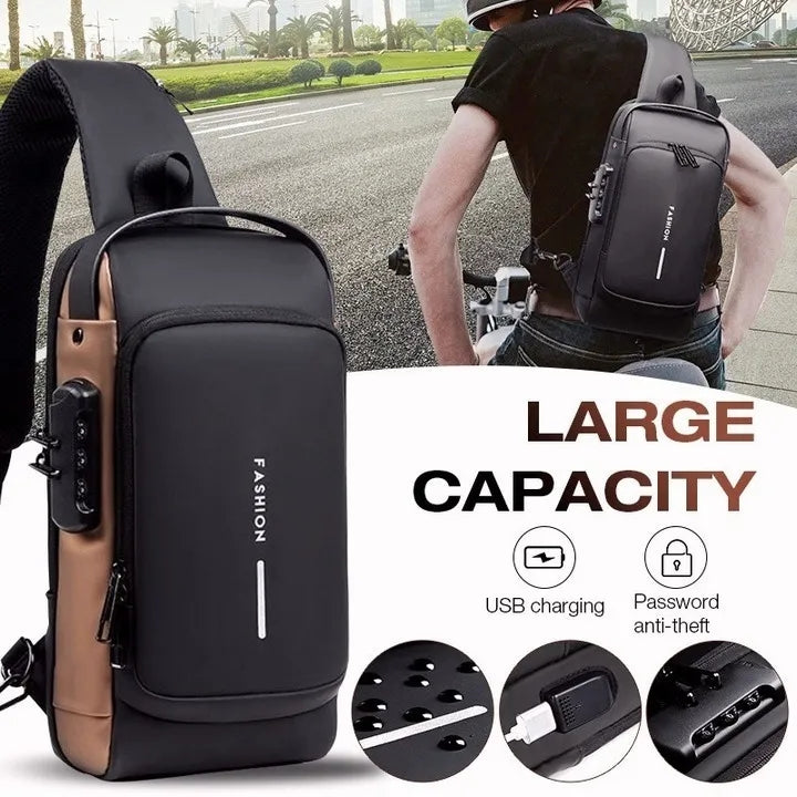 Mochila Transversal Antifurto