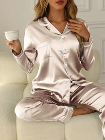 Conjunto de Pijama Feminino de Alta Qualidade