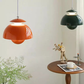 Luminária Pendente Flora | Lâmpada de Teto LED Nórdica